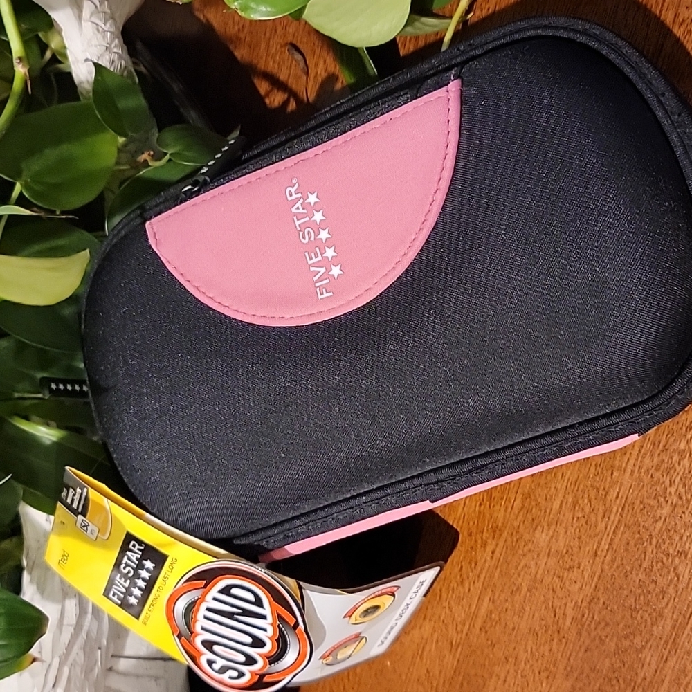 NEW RARE Five Star Sound Desk Case STORAGE PENCIL POUCH 👝  Mead